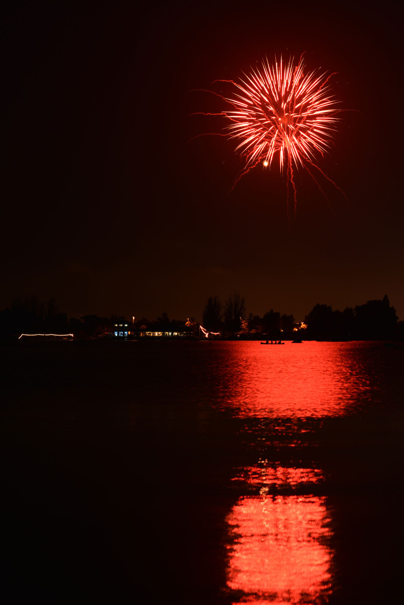 Shoreline Lake Fireworks