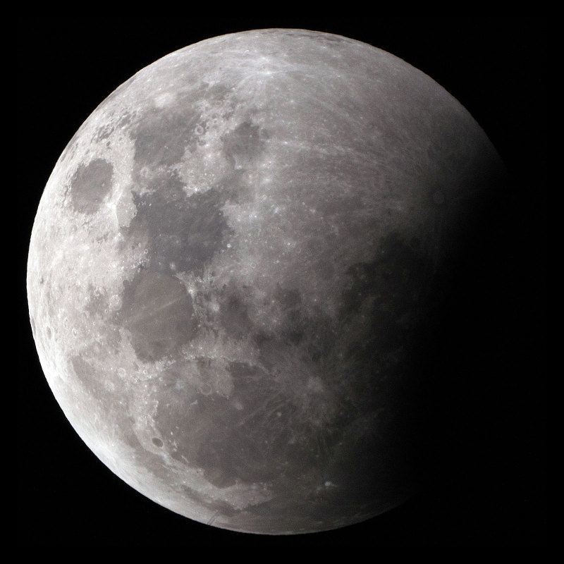 Lunar Eclipse at 1/800s